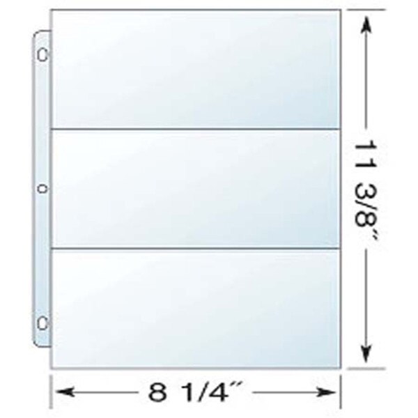 Ultra-PRO� 3 Ring BINDER PAGES - Th